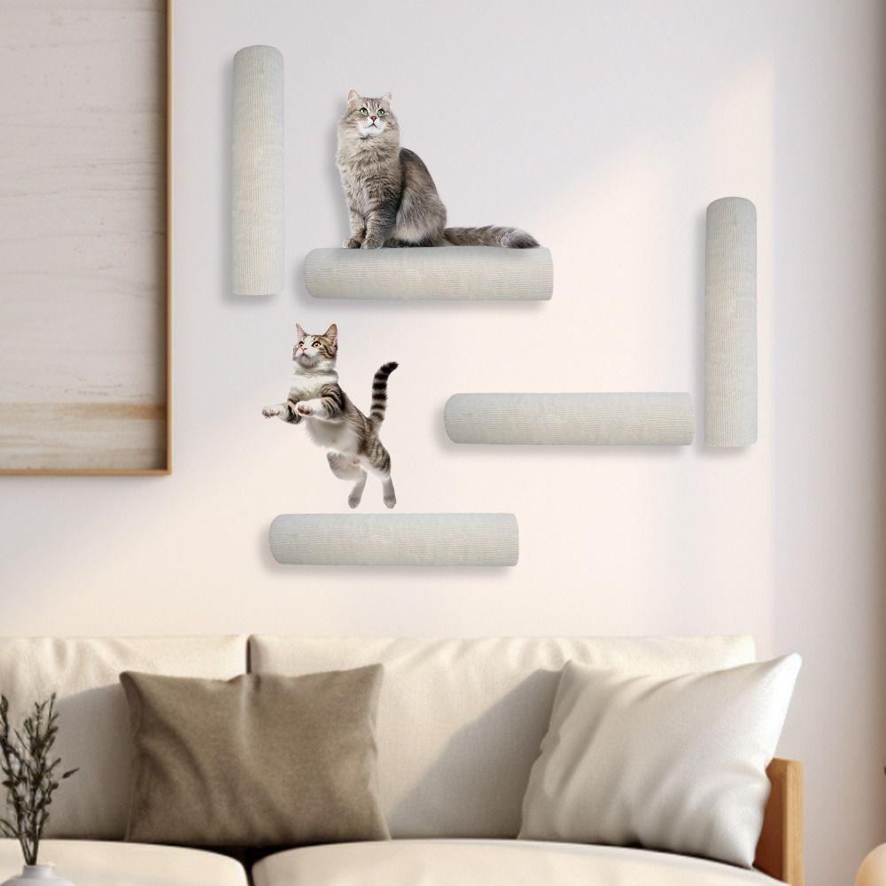 Wear Resistant Cat Scratch Board Wall Mounted Kitten Toy Premium Pet Furniture  Home Decor