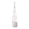 Macrame Plant Hanger Boho Hanging Planter Holder Cotton Rope Flower Pot Hanger for Home Patio Garden Decor