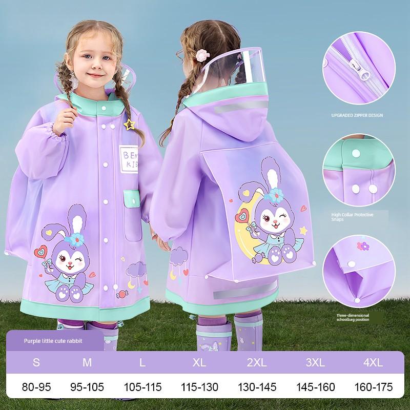 Regenmantel für Mädchen, 1. Klasse, Schul-Spezial, Baby, Kinder