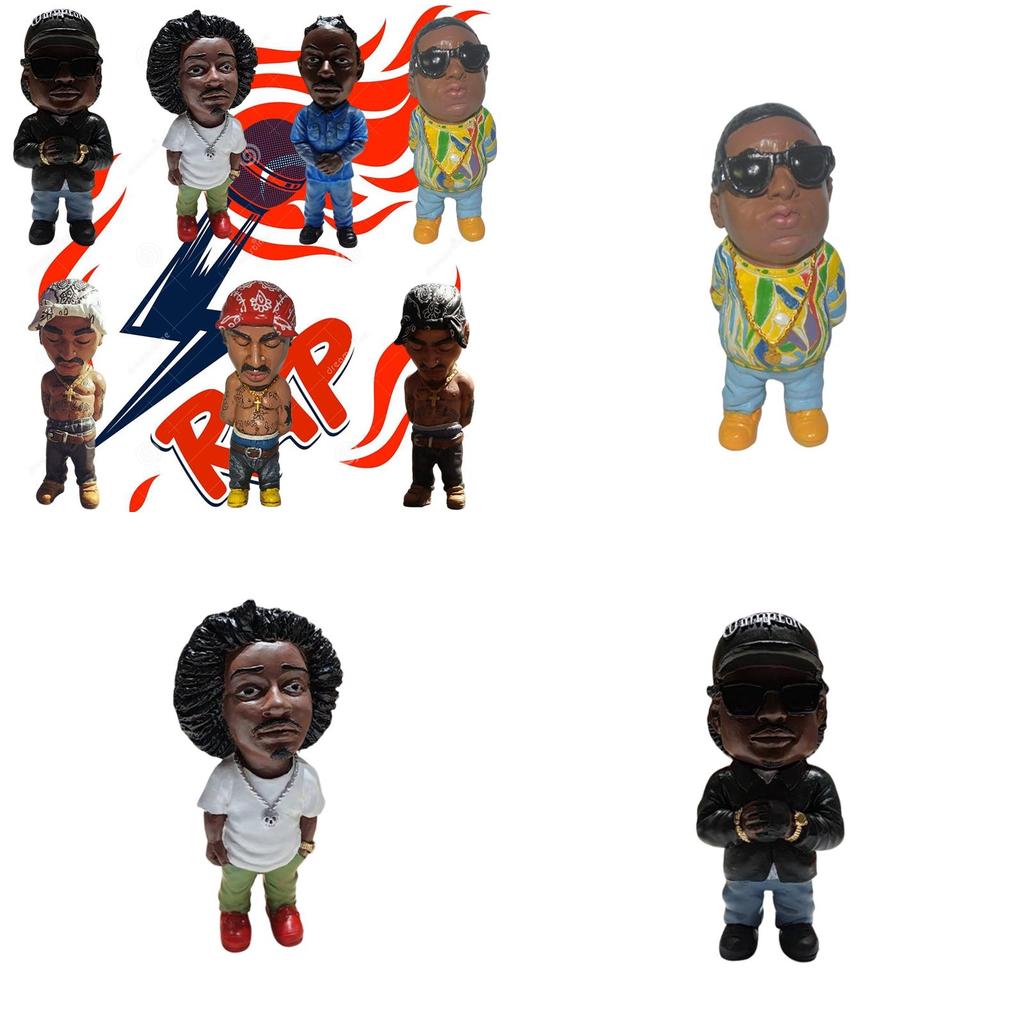 Hip-Hop-Rapper Shakur Snoop Dogg Big. Notorious Actionfigur-Ornament
