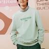 Skechers Gradient Letter Crewneck Sweatshirt Unisex Sweatshirt Light-Green-Gradient L423U054-03K2