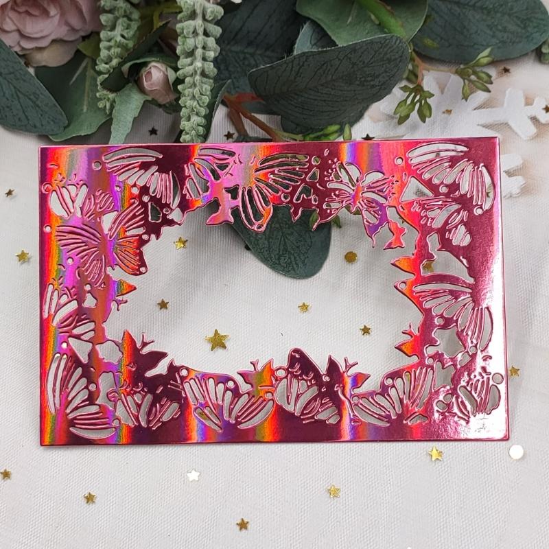 Ramka z zaproszeniem wykrojniki do metalu DIY Craft szablon do wytłaczania ze stali węglowej szablony metalowe Scrapbooking na wykrojnik na karty