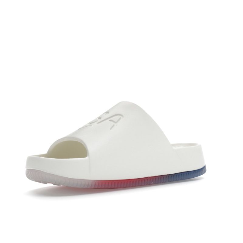 Nike Calm Slide USA Olympic Unisex Sneakers Cream Sail Sport-Red FV5601-100