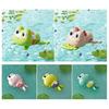 Wind-Up Frog Bath Toy Cute Swimming Frog Baby Bath Toy Kids Fun Water Play Toy for Bathroom Swimming Pool