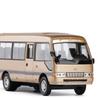 1/32 TOYOTA Coaster EX Toy Car Model Coach Lexury Bus MPV Diecast Miniature Van for Children Pull Back Collection Gift Boy Kid