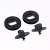 2/4 Set Clip di Fissaggio Tappetino Pavimento Per Vite Sedile Foro Ovale Rotazione Twist Lock Fibbia di Presa Clip Hx1019Hx139 3D0864851B41 3D0061795B41