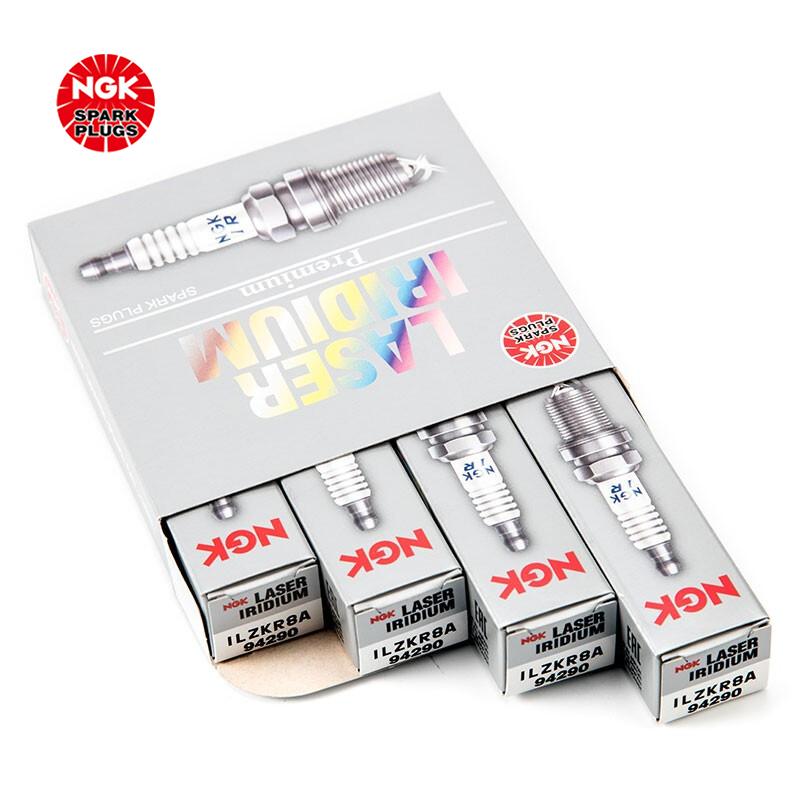 Iridium Platinum Spark Plug ILZKR8A 94290 Suitable for Magten Passat Cayenne Camry oe 101905622A 4PCS