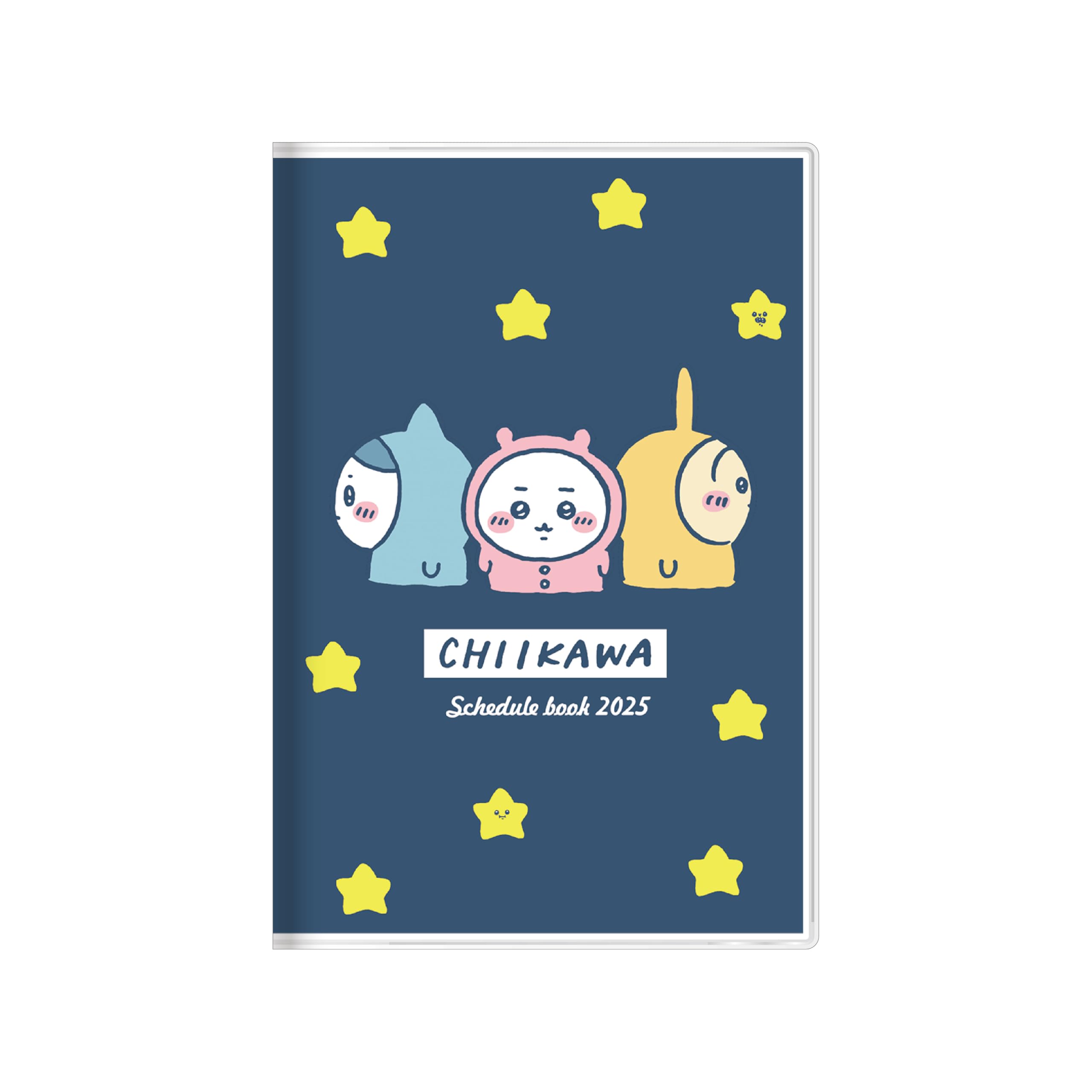 

Sunstar Stationery Chiikawa 2025 Monthly S2958511 Planner, B7, Pajamas,