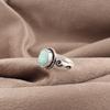 Amazonite Jewelry, 925 Solid Sterling Silver, Handmade Attractive Ring, Boho Amazonite Gemstone Spiritual Ring For Women