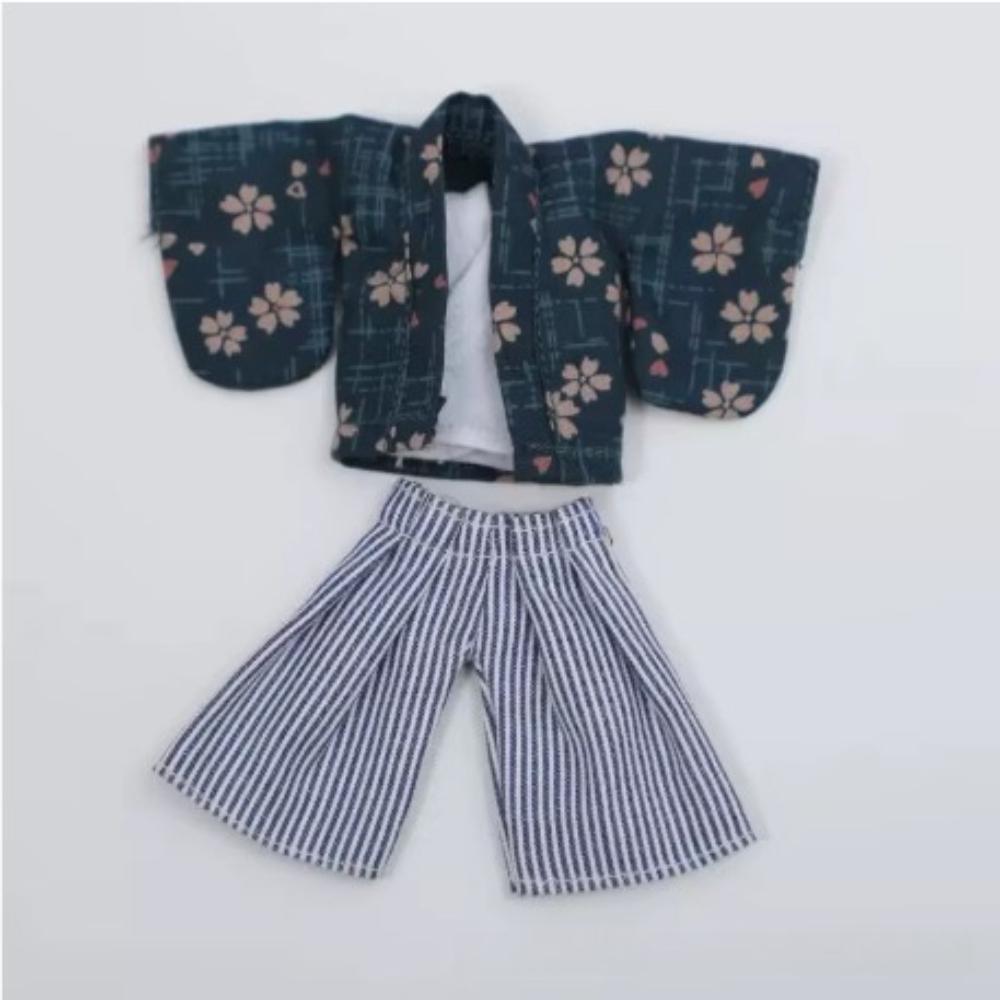 

Для одежды Ob11 Японский Кавайный Набор Кимоно Для Кукол Bjd Blythe Масштаба 1/12 Любовные Аксессуары Подарок на День Рождения Без Кук no doll