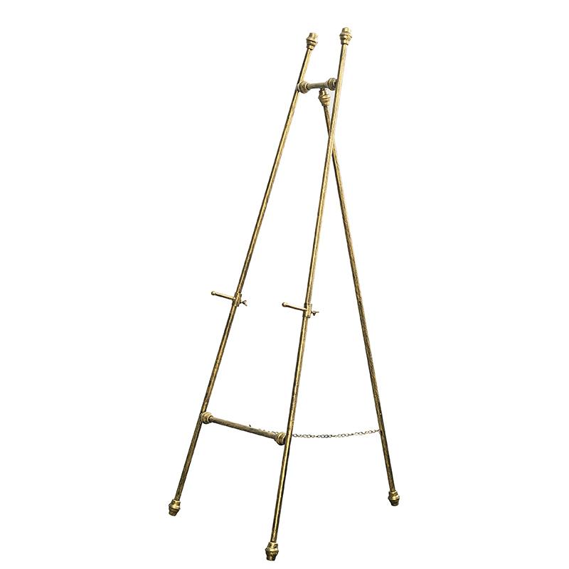 Metal Oil Painting Stand Hotel Wedding Wedding Welcome Photo Display Stand Wrought Iron Photo Frame Bracket Advertising Stand