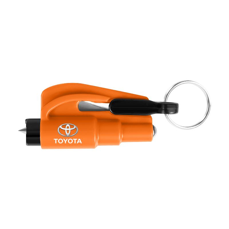 2-in-1 Car Tools Car Safety Hammer Window Breake Life Saving Seat Belt Cutter for Toyota Trd GR Corolla Yaris CHR Avensis Camry Land Cruiser