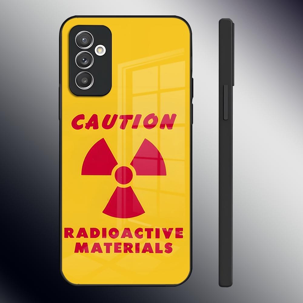 

Funny Warmly Caution Sign Phone Case For Samsung S26 S24 Ultra S22 S23 S25 S20 Fe S21 Plus A16 A54 A34 A53 Glass Cover Samsung s25plus