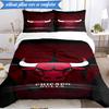 3PCS Chicago Neon Cityscape Bedding Set,Including 1pc Duvet Cover And 2pcs Pillowcases Perfect for Bedroom, Dormitory, Fan Christmas Gift