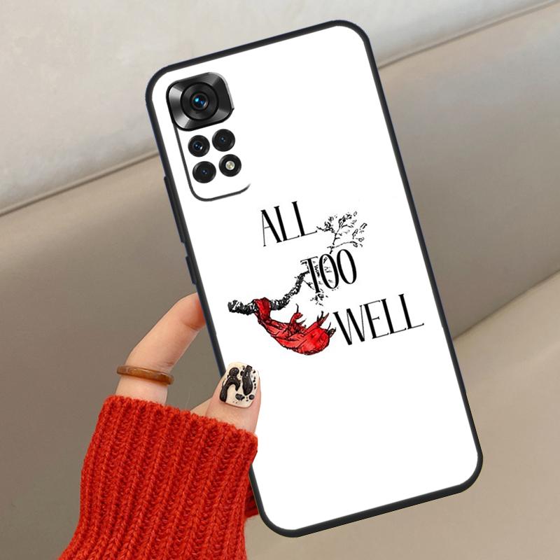 All Too Well Lyrics Case For Xiaomi Redmi Note 14 10 11 12 13 15 Pro Plus Cover For Redmi 15 14C 10C 12C 13C 15C