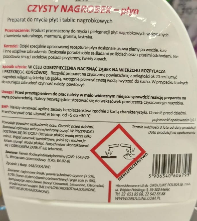 Feda Grabsteinreiniger 0,6 l