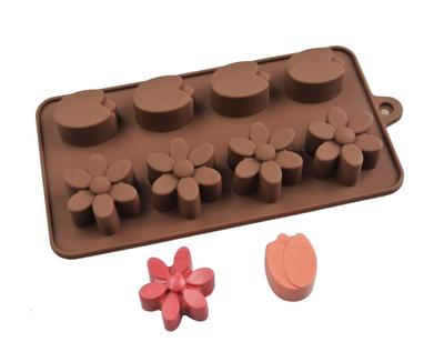 Silicone Mold for Chocolates Ice Tulip Flower