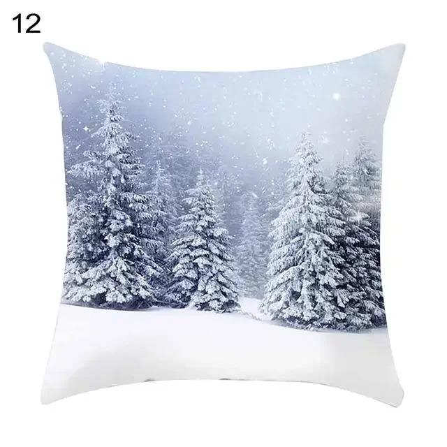 Fete de Perna Tematica Craciun Accesorii Auto Birou Mos Craciun Sufragerie Canapea Acasa Fete de Perna