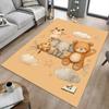 1PC Giraffe Elephant Anti-slip Carpet, Suitable for Office, Bedroomand Playrooms. It Can Also Be Used As a Sofa Footrest cover-W78