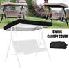 Garden Swing Canopy Replacement Top Cover Tarp Waterproof Sun Protection for Outdoor UV Protection Waterproof Awning Sunshade