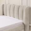 Skin-friendly chenille fabric, comfortable backrest, also suitable as a children's bed