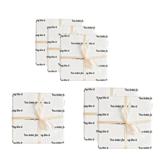 Beğensen İyi Olur Hediye Kağıdı Komik Kaba Yetişkinler İçin Alaycı Doğum Günü Noel Tatili Parti Ambalajı Erkekler Kadınlar İçin