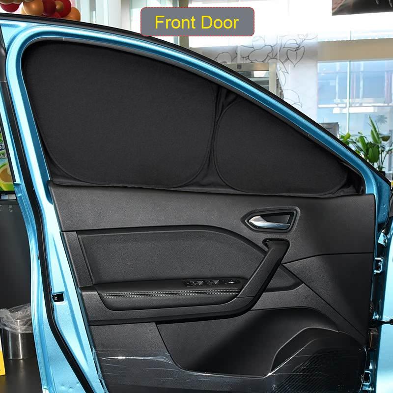 Car Black Window Privacy Sunshade For RENAULT CAPTUR 2020-Present Anti-UV Heat Insulation Protect Cover Interior Accessory