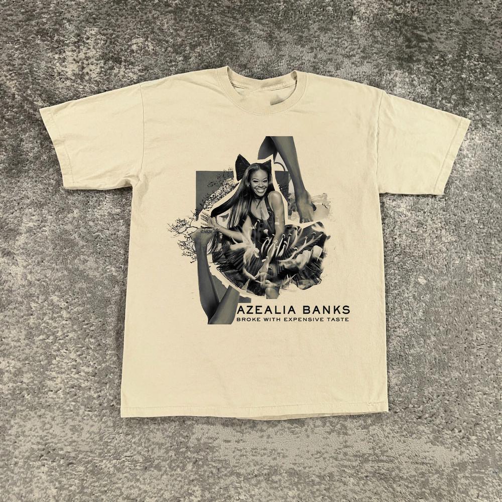 Azealia Banks Broke With Expensive Taste Cotton Shirt Beige FN1356 Unisex T-Shirt XXXL