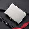 Credit Card Holder Stainless Card Case Snap-on Protection