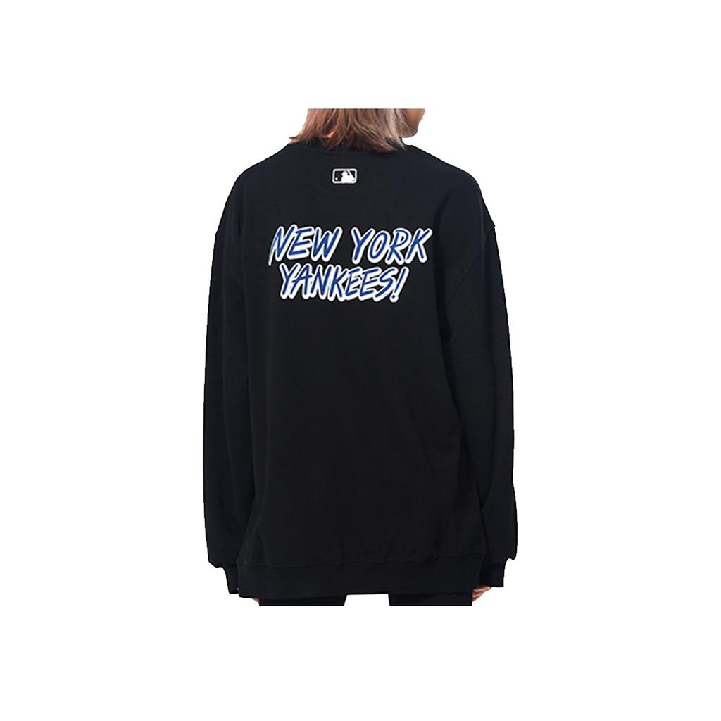 New MLB New York Yankees Sweatshirts Unisex Black 31MT04941-50L