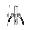 Dual Handle Grease Coupler Quick Release Oil Pump Professional Grease Nozzle  Mechanical Repair