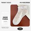 Socks Summer Thin Cartoon Socks Shallow Mouth Short Tube Cotton Socks Ideas Yarn Color Points Cute Socks Socks Industry