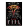 Sammy Hagar 2024 Concert Sign Aluminum Metal 8"x12" Garage Man Cave