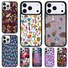 Mushroom Shockproof Phone Case for iPhone 17 Air 16e 15 11 12 14 13 Pro Max Cover Coque