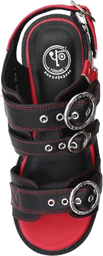 [Yosuke] Thick-soled back belt sandals