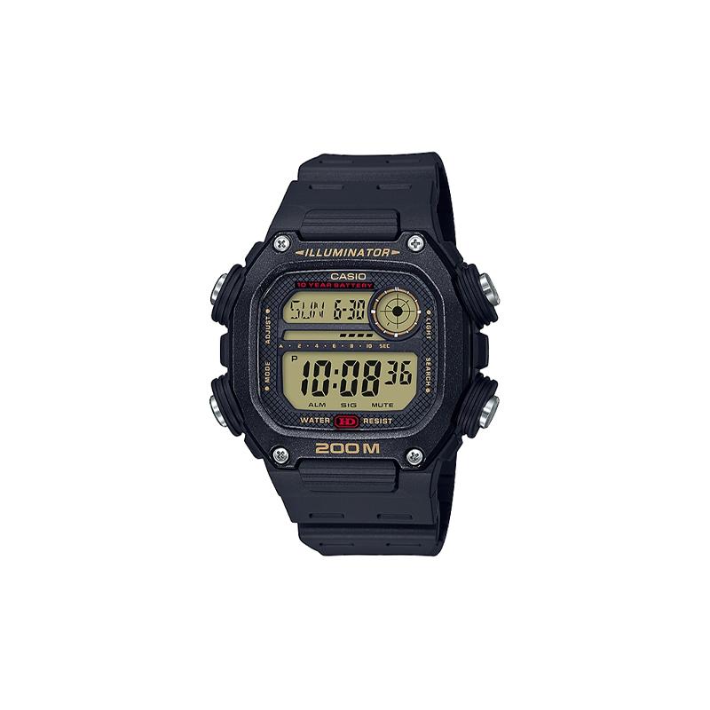 

Casio G-SQUAD Series STANDARD Series Fashion Trend Classic Small Square Shockproof 10 Years Battery Waterproof Movement Quartz Movement DW-291H-9AV