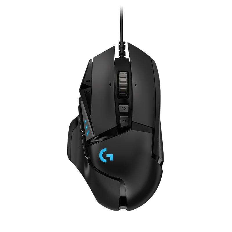 სადენიანი სათამაშო მაუსი Logitech G502 Hero RGB