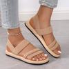 Summer Women's Sandals Comfortable Platform Shoes Lightweight Non Slip Ladies Casual Slippers Slip on Shoes for Women