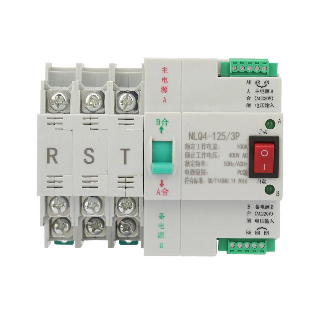 

Power Automatic Transformation Switch 3P 100A 400V PC Level 50/60Hz