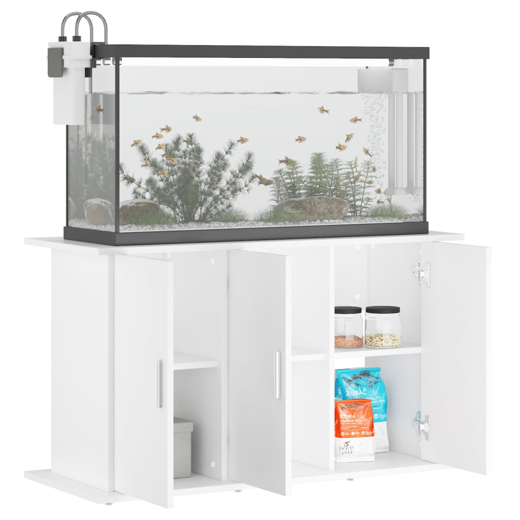 Vidaxl Mobile per Acquario, Bianco, 101X41X58 Cm