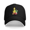 Cookie Monster Sesames Baseball Caps Popular Cartoon Sandwich Hat Unisex Women Adjustable Dad Hat Outdoor