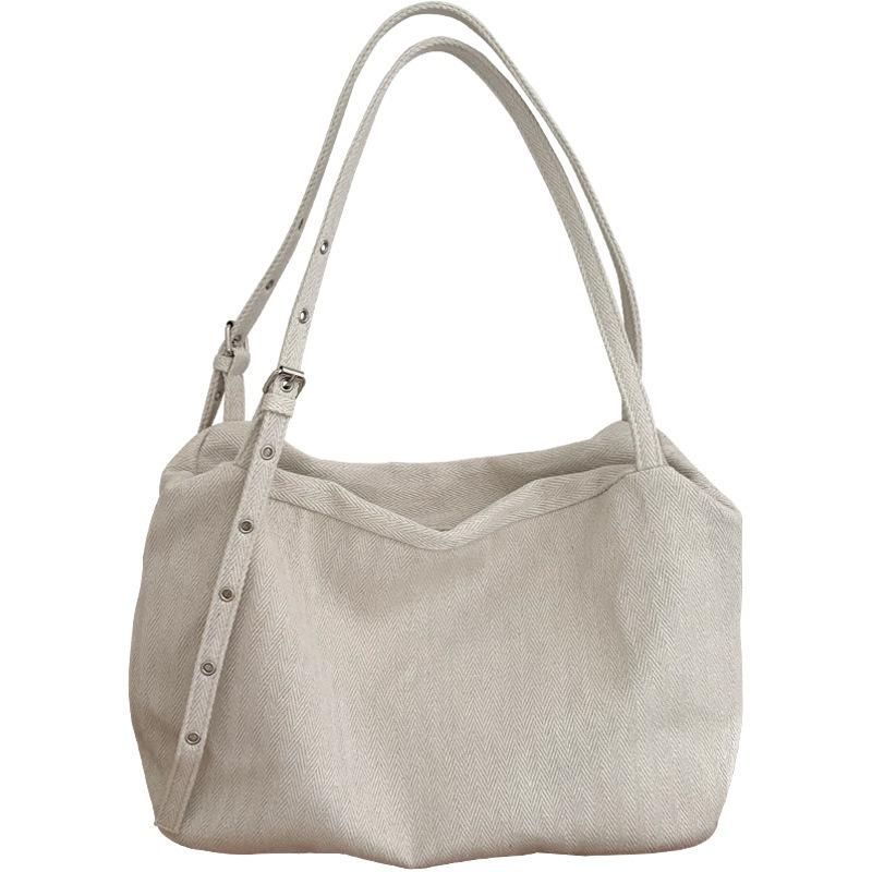 Lazy Style Large-capacity College Student Class Bag Commuting Single-shoulder Crossbody Bag