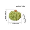 New Knitted Pumpkin Decorative Ornaments Diy Hand-woven Colorful Pumpkin Party Layout Props