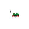 Brio Battery Powered Green Locomotive Toy for Ages 3 and Up Wooden Train Vehicle