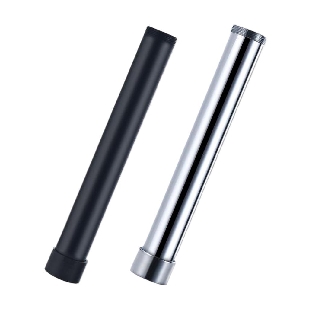 Runde Duschkopf-Verlängerungsstange Ersatz Duschverlängerer Edelstahl Modernes Duschverlängerungsrohr Einfach zu installieren