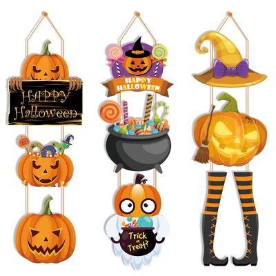 Halloween Party Decoration P Umpkin B At Door Hanging Atmosphere Decoration Pendant Pendant
