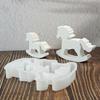 Horse Figurine Silicone Molds for Epoxy Resin Making Candle Soap Gypsum Decoration Animal Shape Silicone Candle Molds