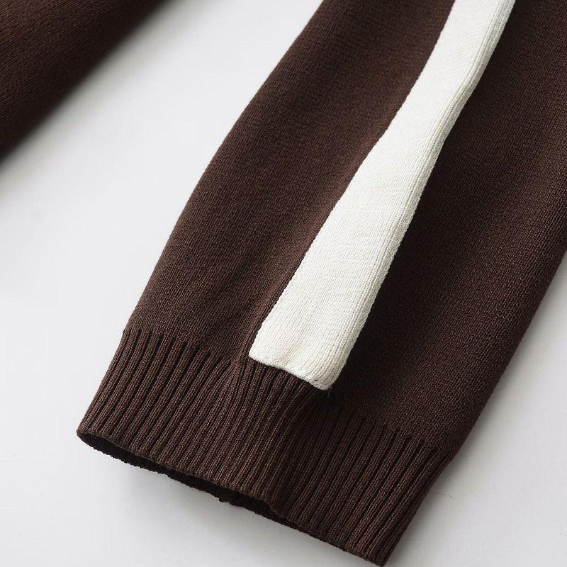 Kaslead New Arrival Women's Clothing Fashion Style Long Sleeves Stand Collar Knitting Sweatshirt Pants 9598115 9598118