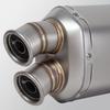 For CFMOTO 450MT ADV 450 MT Adventure Full System Motorcycle Exhaust S9 Muffler with DB Killer Front Link Manifold