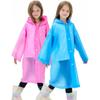 New 20PCS Thickened Children's Raincoat EVA Clothes Outdoor Waterproof Suit Children Transparent Travel Waterproof Raincoat
